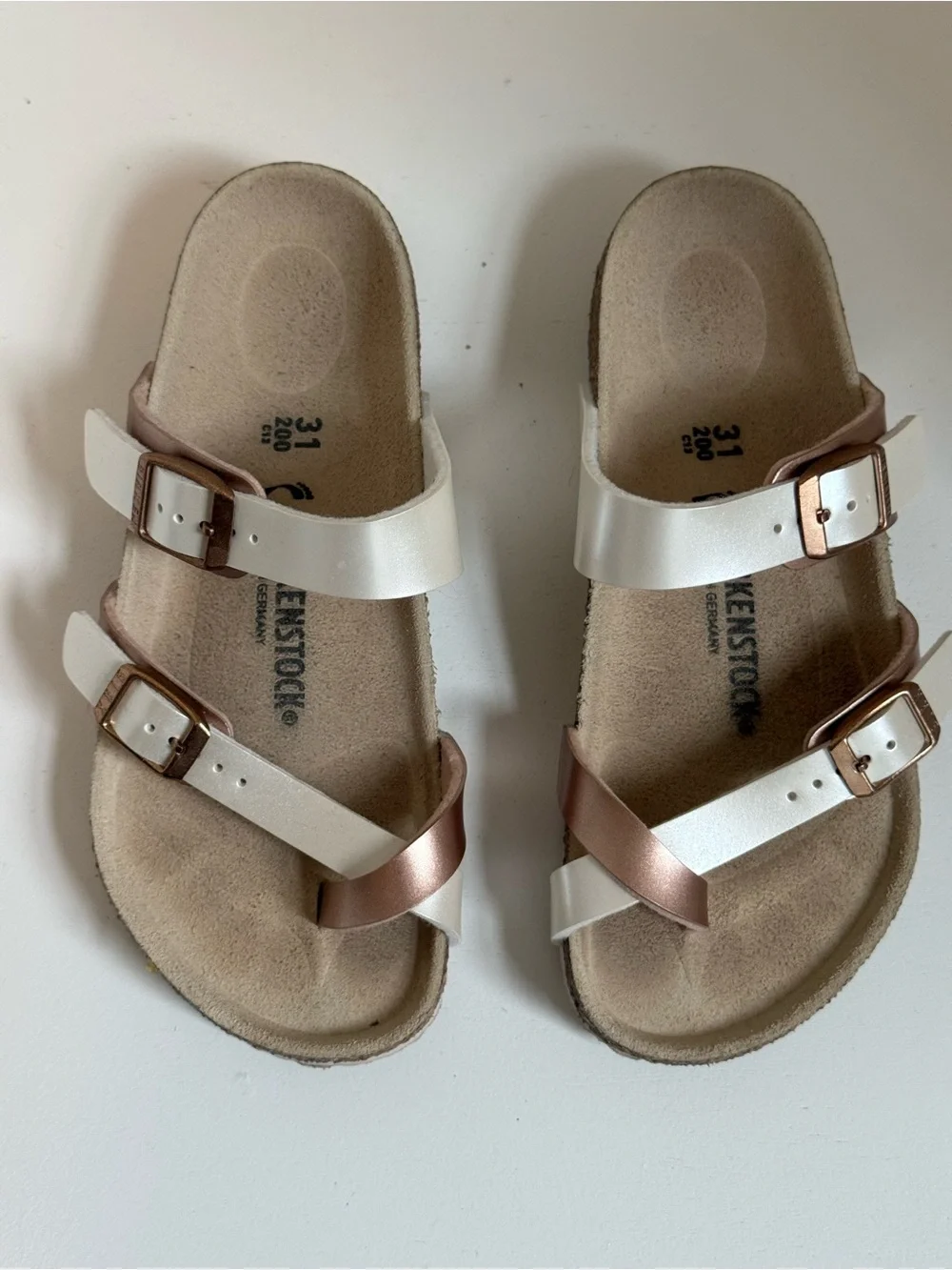 Birkenstock Metallic Sandals Youth Size C13